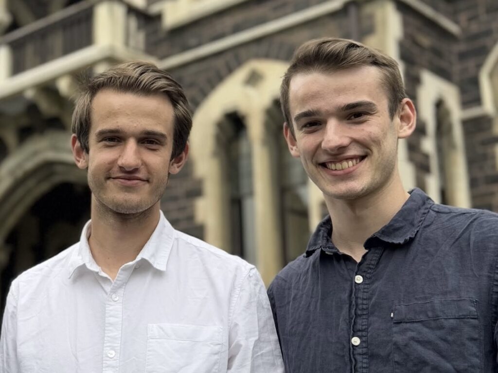 CourseSpy co-founders Sam and Josiah Bugden from NBR article